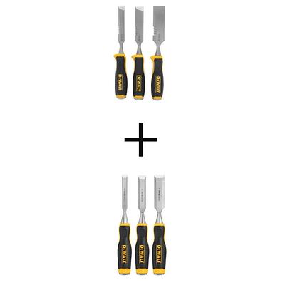 DeWalt Wood Chisel Set (3-Piece) and (2) 1-1/2 in. Wood Chisels