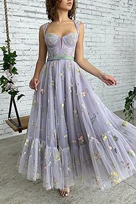 Corset Tulle Dress  Tea length prom dress, Cheap short prom