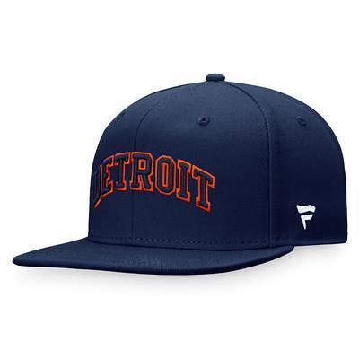 Men's Fanatics Branded Navy/Orange Detroit Tigers Fundamental Two-Tone Fitted Hat