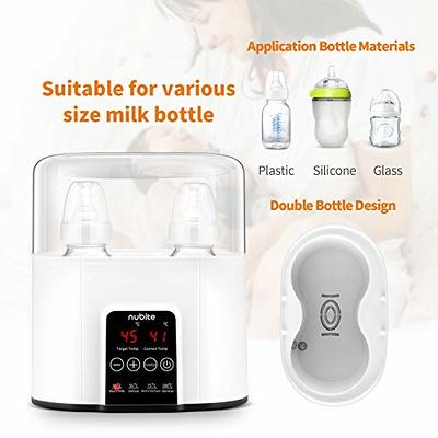 Baby Bottle Warmer, Baby Bottle Warmer for Breastmilk, Formula and Food,  Fast Baby Food Heater, Milk Warmer with Defrost, Heat Baby Food Jars  Function