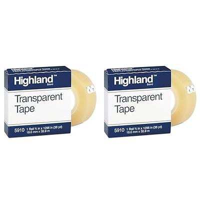 Transparent Tape For Office, Home And School, 0.7 X 900 Inches Per Roll