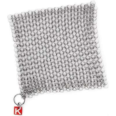 Small Ring Chainmail Scrubber, Silver - Yahoo Shopping
