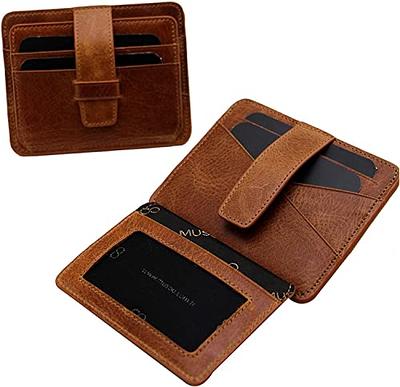 Fintie RFID Credit Card Holder Minimalist Card Cases & Money Organizers  Front Pocket Wallet for Men & Women