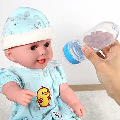 Silicone Toddler Feeding Bottle  Silicone Food Dispensing Spoon