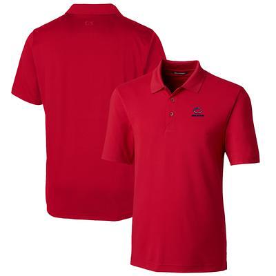 Men's Cutter & Buck Red Buffalo Bills Big & Tall Team Forge Stretch Polo