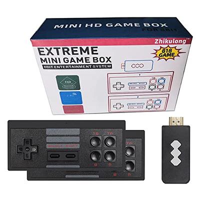 4K HD Game Stick Retro Video Game Console 10000 Games+2X Wireless  Controller