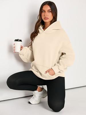 Trendy Queen Womens Oversized Crewneck Sweatshirts Pullover Workout Tops  Fall Long Sleeve Teen Girls Outfits Preppy Clothes : : Clothing