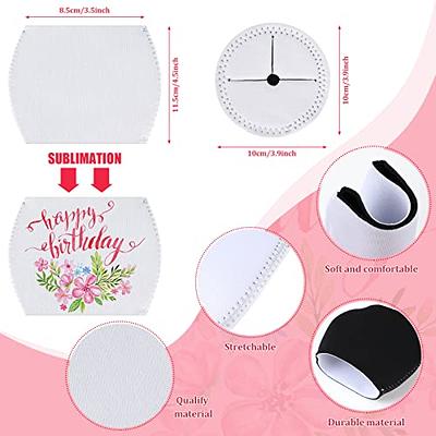 Sublimation Blank Wine Glass Sleeve Neoprene Insulator Cover (20 Pieces)