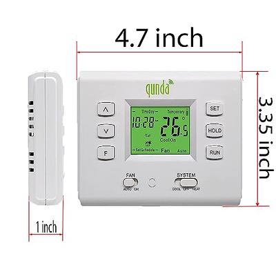 Suuwer Non-Programmable Thermostats for Home 1 Heat/1 Cool