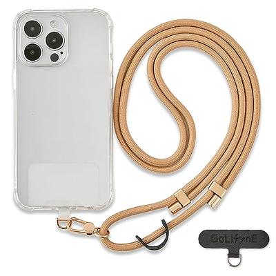 Case-Mate Crossbody Phone Lanyard/Chain [Works with All Phones] Hands-Free  Cell Phone Strap - Phone Charm - Neck Chain Holder for iPhone 15 Pro Max/