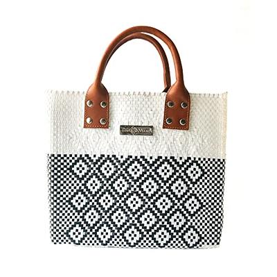  Mixte Medium Woven Crossbody Bag - With Removable Mesh