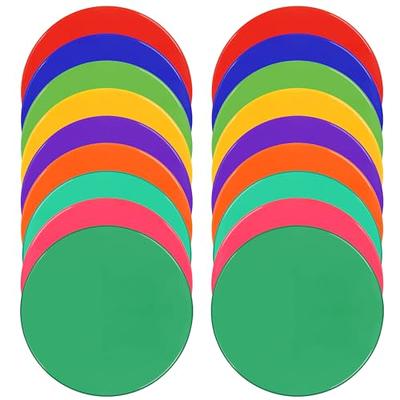 Multi-Color Floor Spot Markers for Kids