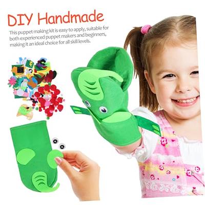 Toyvian 1 Set Toys Tool Kits Marionette Puppets Sock Puppet Kit