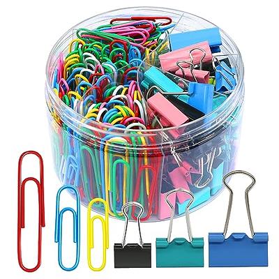 Paper Clips Binder Clips, 340PCS Paper Clips and Binder Clips