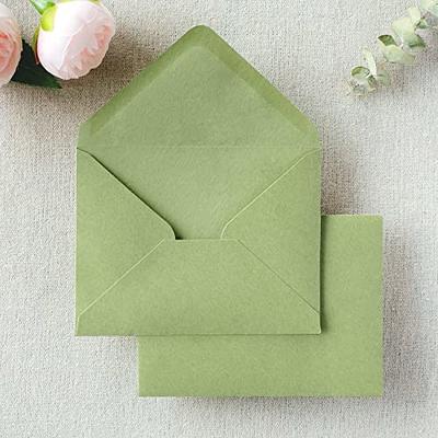 Granhoolm 50 pack 4x6 Envelopes,A6 Invitation Envelopes 6.5 x 4.75