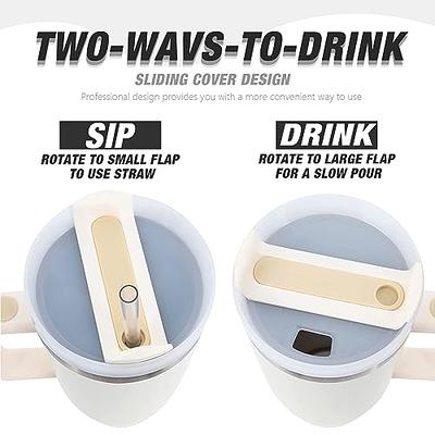 Reusable Gift with Straw Replacement Coffee Cup Lid Mug Cover