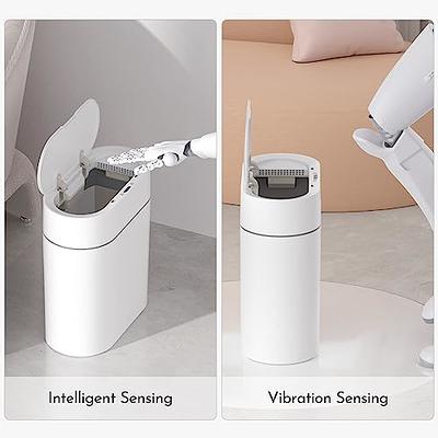 Plastic Bathroom Toilet Dustbin  Garbage Bin Automatic Bag - Home