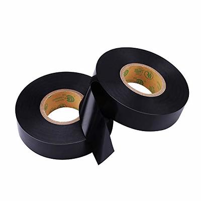 Lichamp 10-Pack White Electrical Tape Waterproof, 3/4 in x 66ft, Industrial  Grade UL/CSA Listed High Temp Electrical Tape Electric Super Vinyl