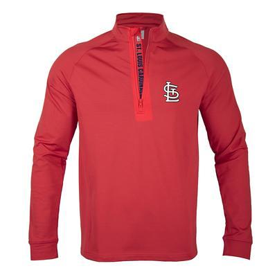 St. Louis Cardinals Nike Authentic Collection Travel Performance  Lightweight Full-Zip Hoodie - Black