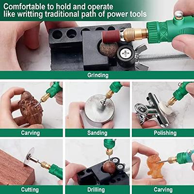 Mini Electric Grinder Drill Engraving Pen Grinding Rotary Tool Set USB  Rechargea