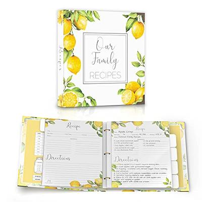 Lovely Recipes Blank Book : A Family Blank Recipe Book to Write In