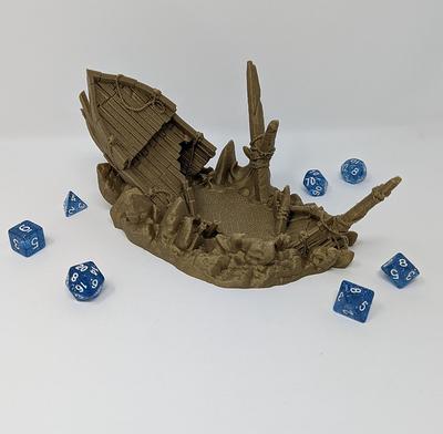 Crashed Ship Dice Tower - Pirate Marooned Dnd Gift -Dnd -Dnd Roller -Dungeon  Master - Yahoo Shopping