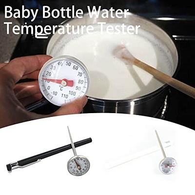 cdar Dial Thermometer,Alarm-Thermometer,Food Thermometer,Kitchen  Multi-Function: Green Tea, Baby Bottles, Formula, Meat Black - Yahoo  Shopping