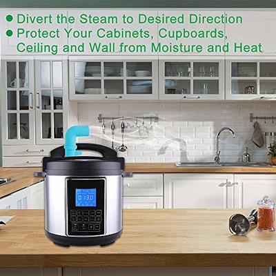 Silicone Pressure Cooker Steam Pipe 360 Rotating Instant Pot Pressure  Cooker Steam Diverter Gas Release Accessory Kitchen Tool - Price history &  Review, AliExpress Seller - Funny Life Zone Store