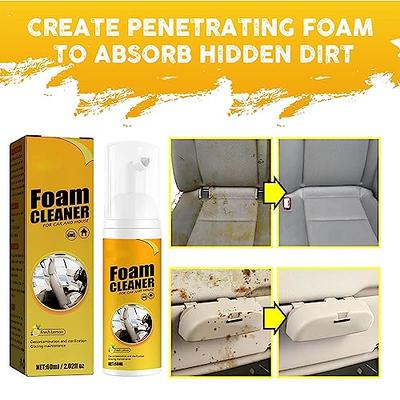 30ML Multifunctional Foam Cleaner Supplies Car Interior Strong