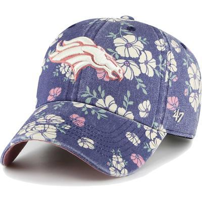 Women's '47 Navy Denver Broncos Primrose Clean Up Adjustable Hat