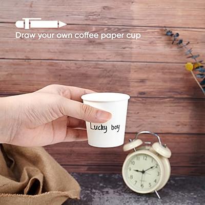 LITOPAK 500 Pack 4 oz Paper Cups, Disposable Coffee Cups, White Espresso  Cups, Hot/Cold Beverage Drinking Cups for Party, Picnic, and Travel. -  Yahoo Shopping