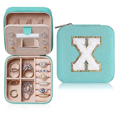 Parima Travel Jewelry Case, Jewelry Organizer Box Small Jewelry Travel Case  Jewelry Boxes for Women Travel Mini Jewelry Case Travel Jewelry Case Small Jewelry  Case Initial S - Yahoo Shopping