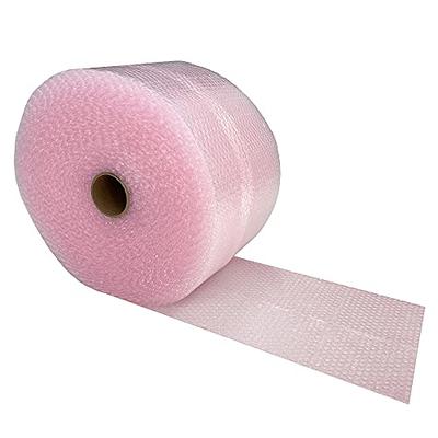 Basics Perforated Bubble Cushioning Wrap, Large, Clear, 5/16,  12-Inch x 100-Foot Long Roll