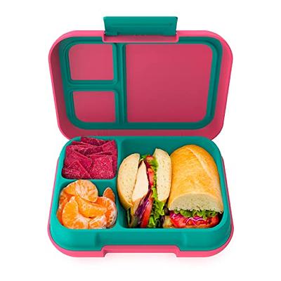 Bentgo Kids Snack - 2 Compartment Leak-Proof Bento-Style Food Storage for  Snacks and Small Meals, Easy-Open Latch, Dishwasher Safe, and BPA-Free -  Ideal for Ages 3+ (Red/Royal) 