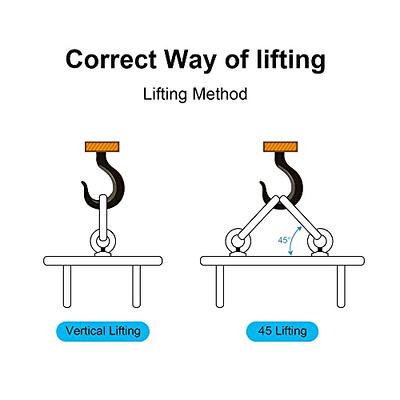 Lifting Eye Bolt M4 x 11mm Male Thread with Hex Screw Nut Gasket Flat  Washer for Hanging, Stainless Steel, 4 Sets 