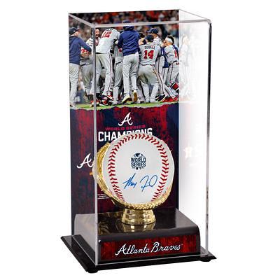 Shop Jorge Soler Atlanta Braves Signed 2021 World Series Champions Logo  Baseball