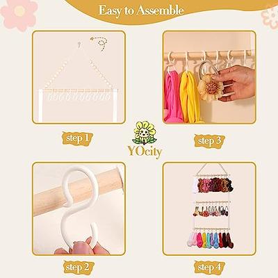 4pcs Hair Tie Organizer, Portable Small Hair Accessories Organizer for Baby  Kids Teen Girl