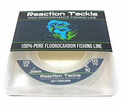 Reaction Tackle 100% Pure Fluorocarbon Fising Line - Leader Line