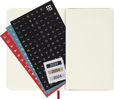 Moleskine Classic 18 Month 2023-2024 Weekly Planner, Soft Cover, Pocket  (3.5 x 5.5), Scarlet Red - Yahoo Shopping