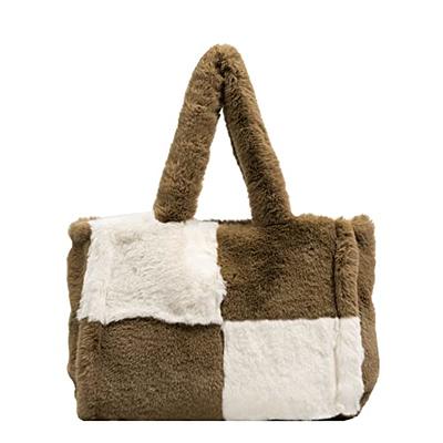 Shearling Logo Shoulder Bag - Yahoo Shopping