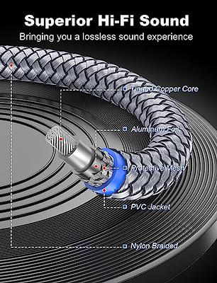 EMK® Digital Coaxial Audio Cable Subwoofer Cable RCA to RCA Cable - Dual  Shielded - Gold-Plated - Orange (3Ft/1Meters)