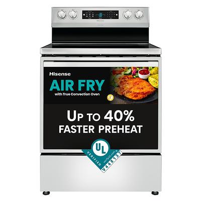 GE 30 Gas Steam/Self Clean Range with Air Fry, Convection