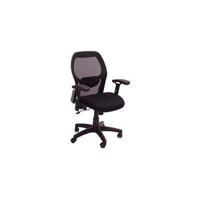 x Rocker Office Oscar High-Back Ergonomic Mesh Office Chair - Black