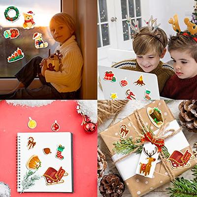 Christmas Reusable Sticker Books for Toddlers 2-4 Years, Christmas