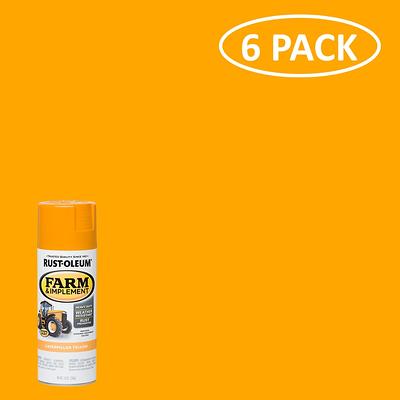 15 oz. High Performance Enamel Gloss Safety Orange Spray Paint (6-Pack)