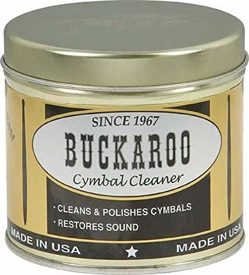 Buckaroo Cymbal Cleaner Percussion Cleaning (B-200) & MusicNomad MN117  Cymbal Cleaner & Drum Detailer Pack, 2 oz - Yahoo Shopping