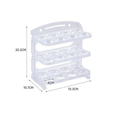 vacane Produce Saver with Folding Lids,2 Piece Fruit Vegetable Storage  Container with Vents Stackable Fridge Drawers Organizer Salad Lettuce  Keeper