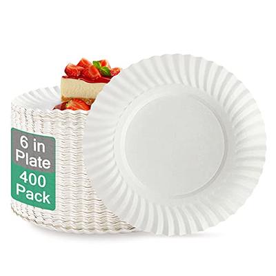  GREENESAGE Small Paper Plates 7 Inch, 100 Pack