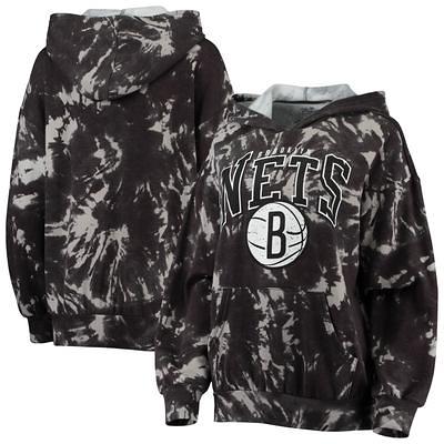 Men's Antigua Gray Philadelphia 76ers Axe Bunker Tri-Blend Pullover Hoodie Size: Medium