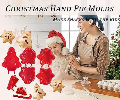 WatermelonBaby 3 Pack Mini Hand Pie Molds, Mini Pie Molds, Mini Pie Maker, Hand Pie Maker, One Press Pie Set, Dough Press, Pocket Pie Molds